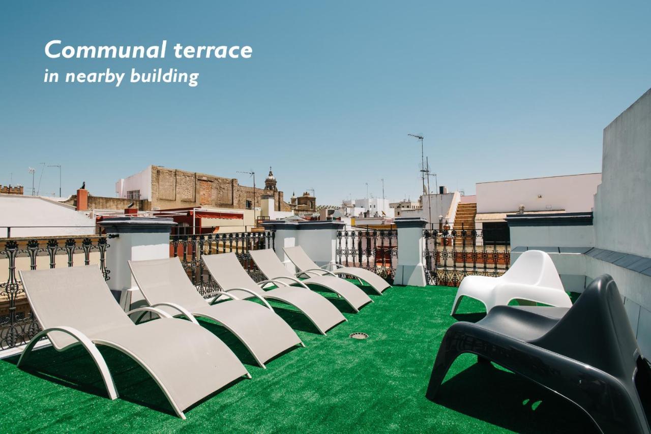 Hostly Rivero 2A Center Loft-Fibre-Communal Terrace-Parking Optional-Cless Sevilla Dış mekan fotoğraf