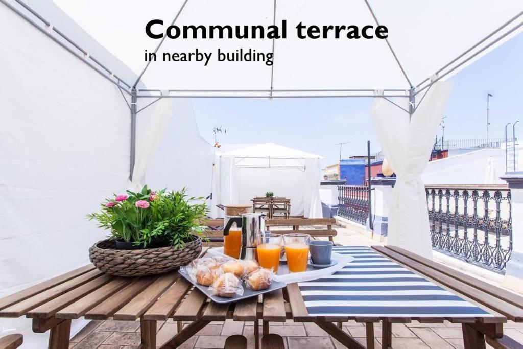 Hostly Rivero 2A Center Loft-Fibre-Communal Terrace-Parking Optional-Cless Sevilla Dış mekan fotoğraf